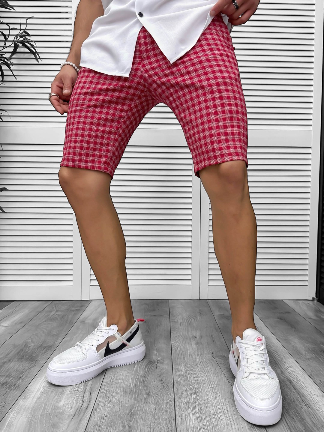 Pantaloni scurti casual  cu imprimeu  13137