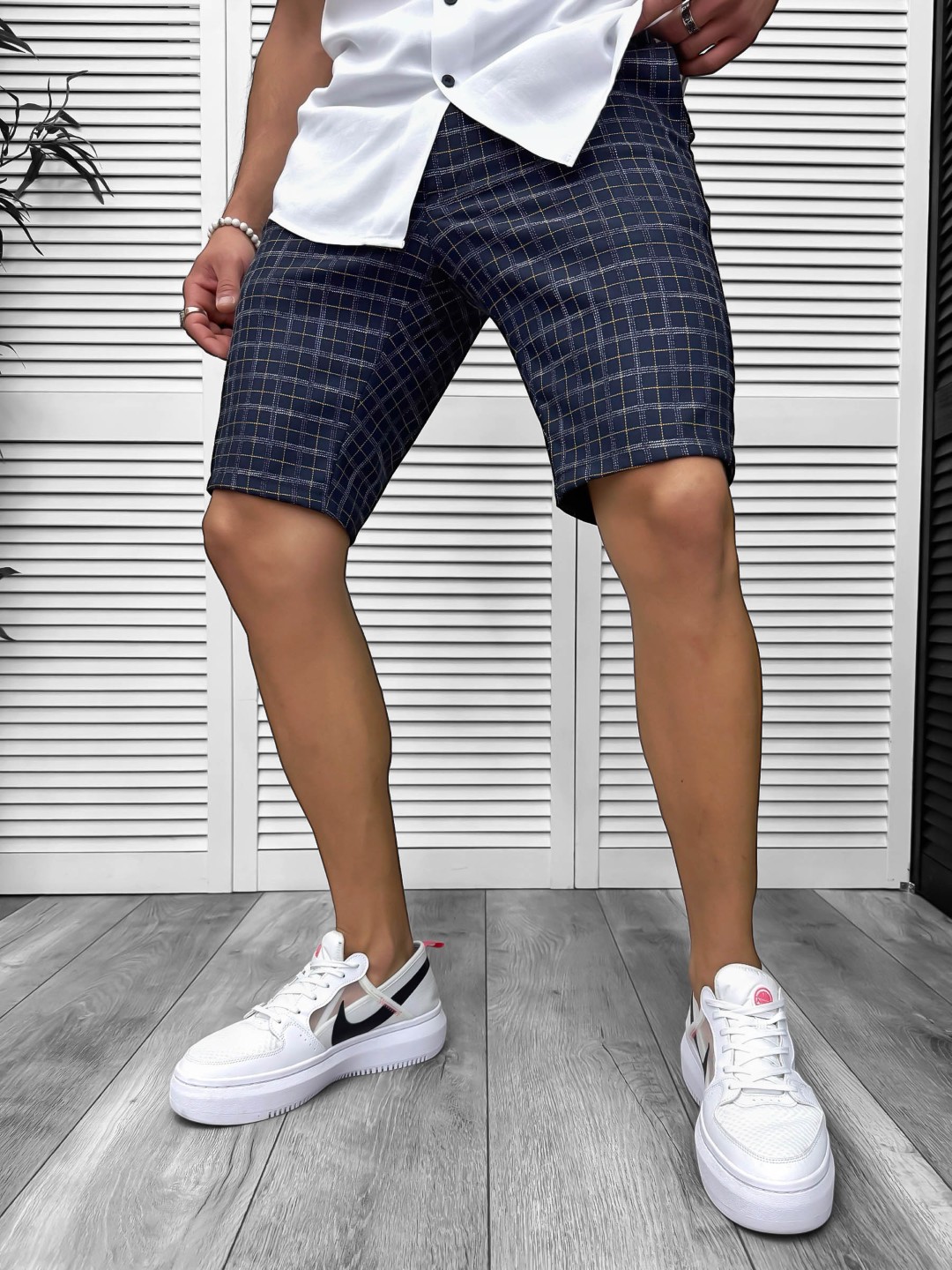 Pantaloni scurti casual  cu imprimeu  13138