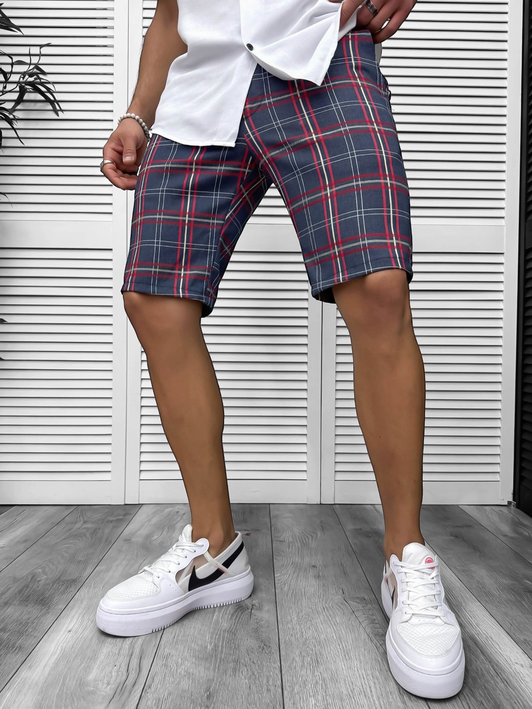 Pantaloni scurti casual  cu imprimeu  13141