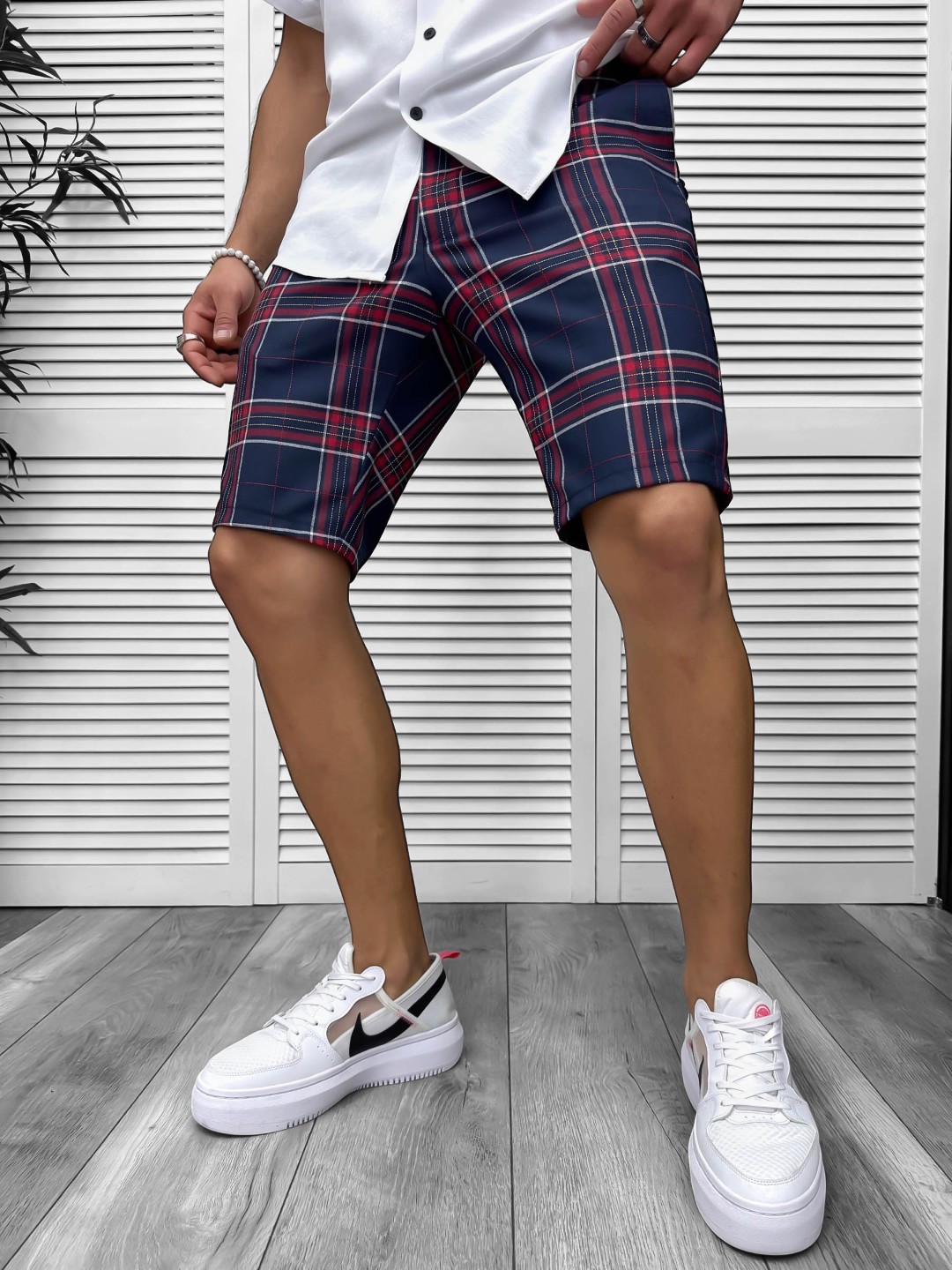 Pantaloni scurti casual  cu imprimeu  13143