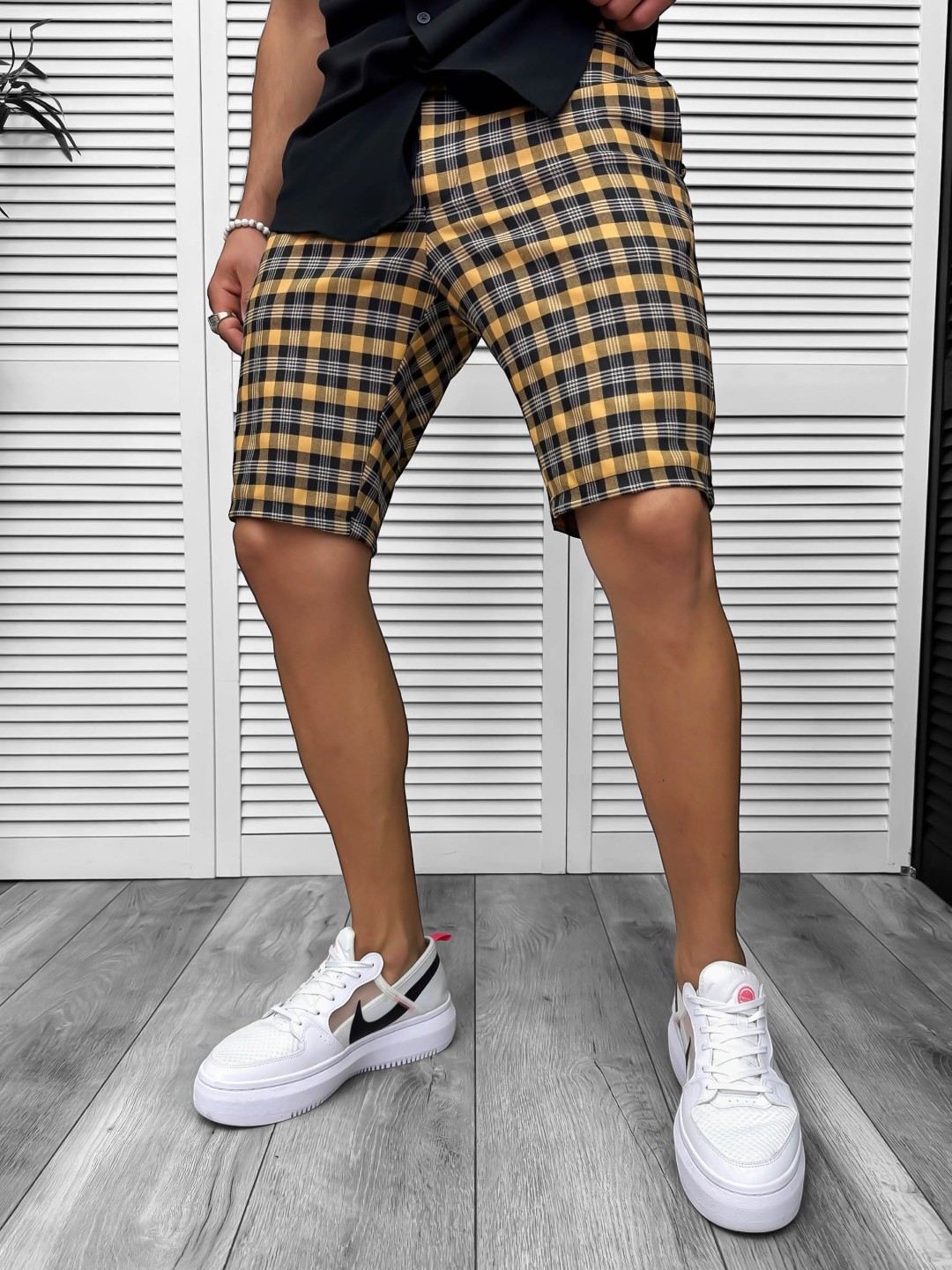 Pantaloni scurti casual  cu imprimeu  13146