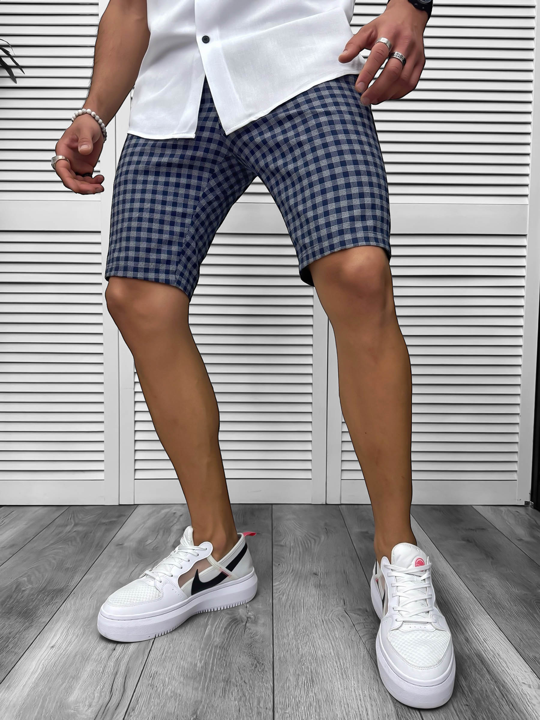 Pantaloni scurti casual  cu imprimeu  13108