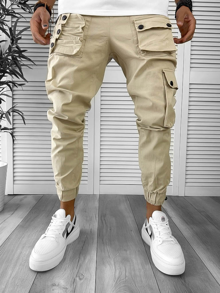 Pantaloni de trening cargo conici 12499 P18-5.1