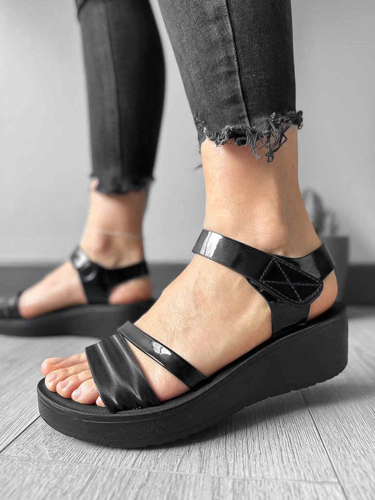 Sandale dama negre F05 A17-3