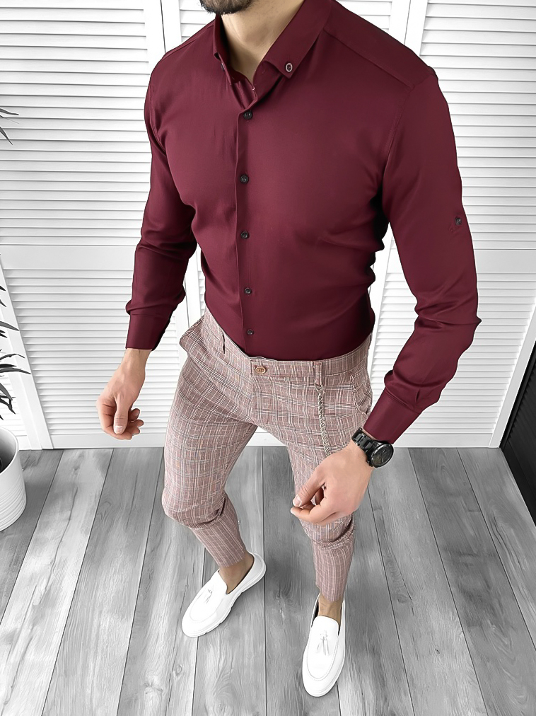 Tinuta barbati smart casual Pantaloni + Camasa 10317