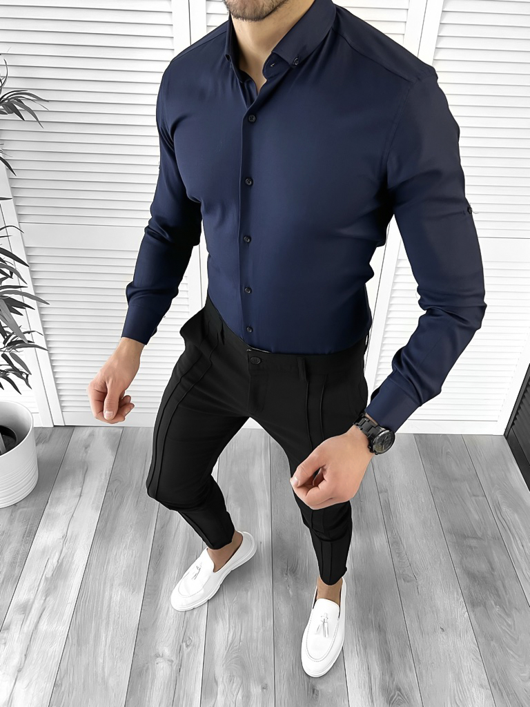 Tinuta barbati smart casual Pantaloni + Camasa 10193