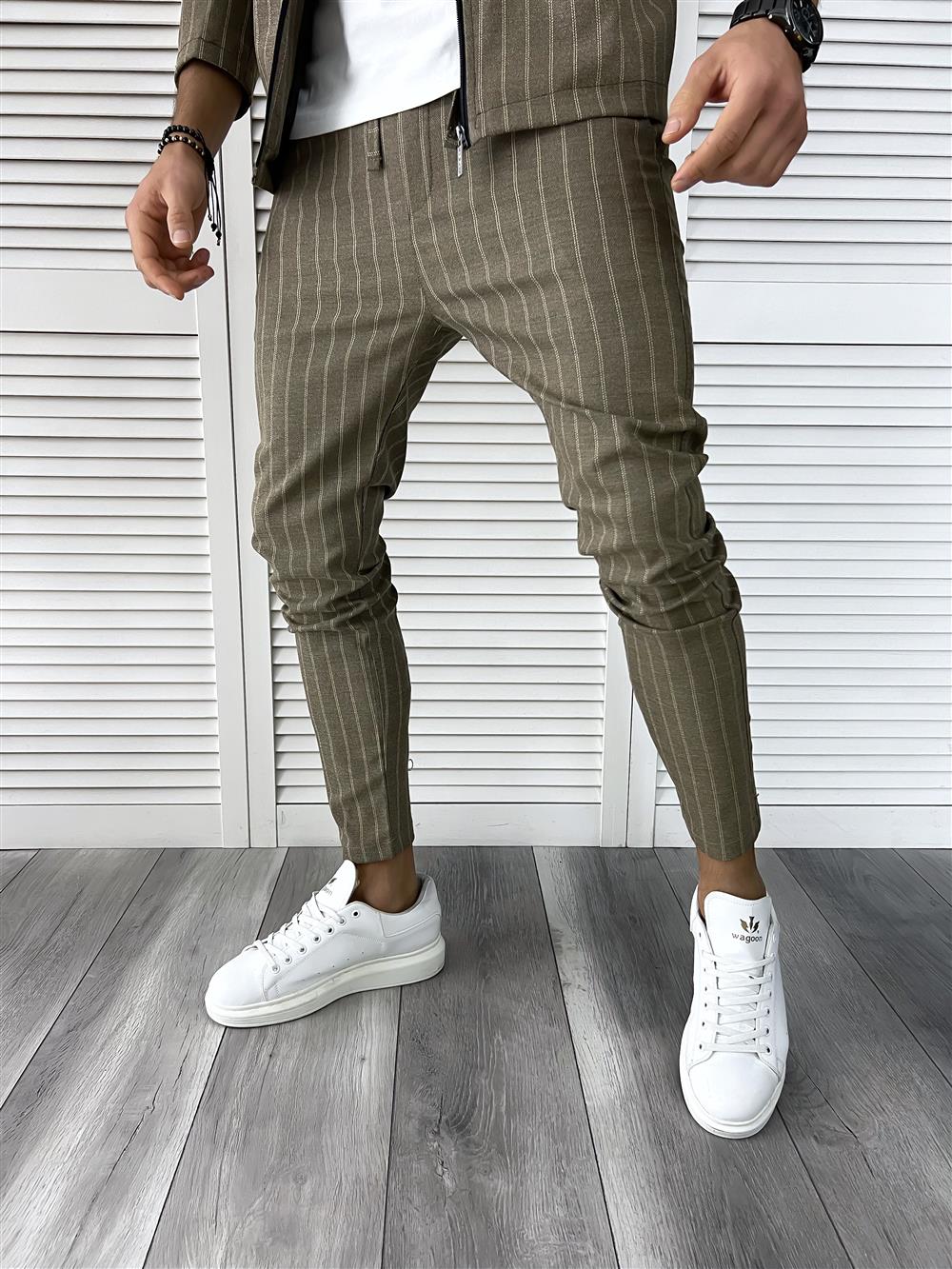 Pantaloni barbati slim fit B9860 P19-1.2