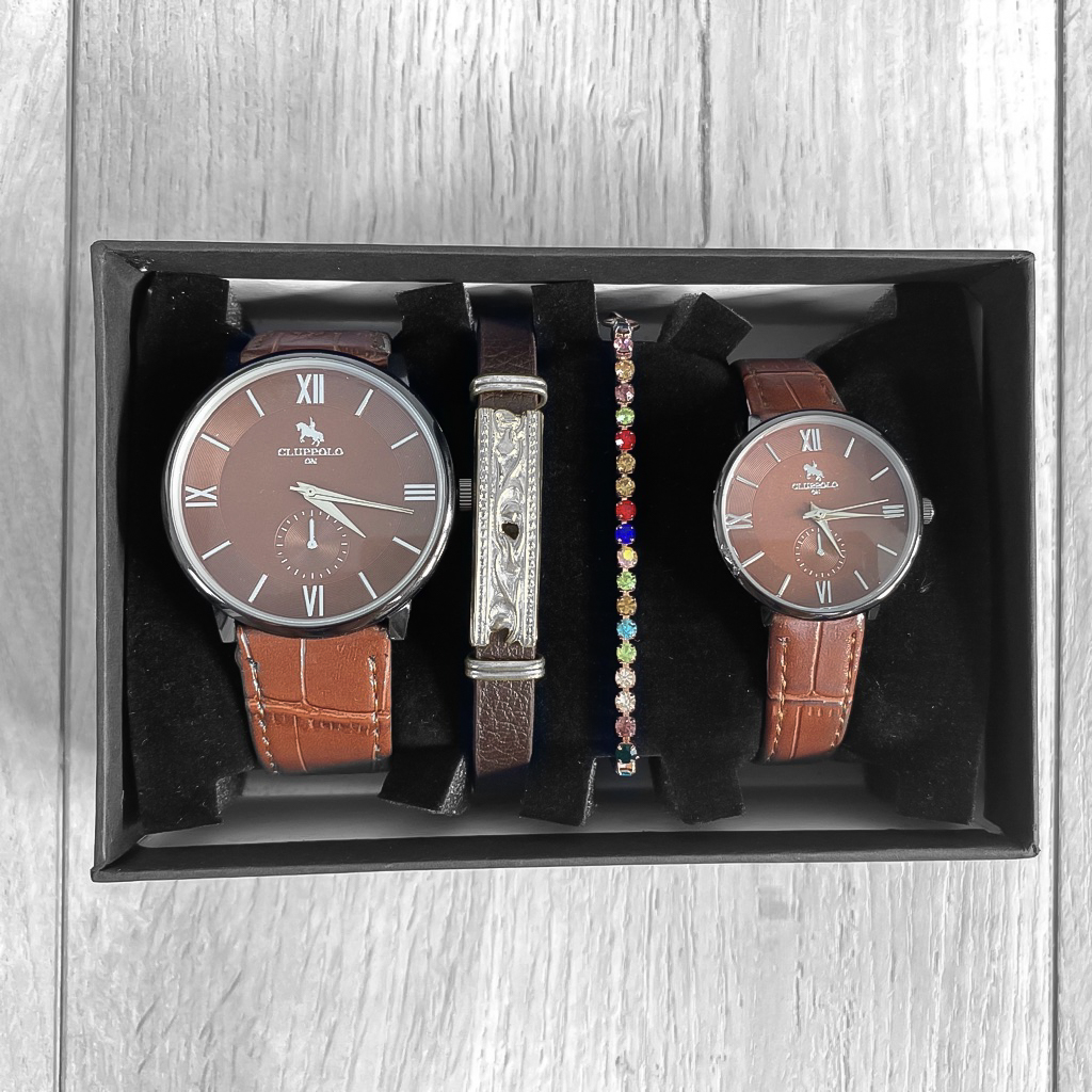 Set ceasuri pentru dama si barbati+bratara B9255