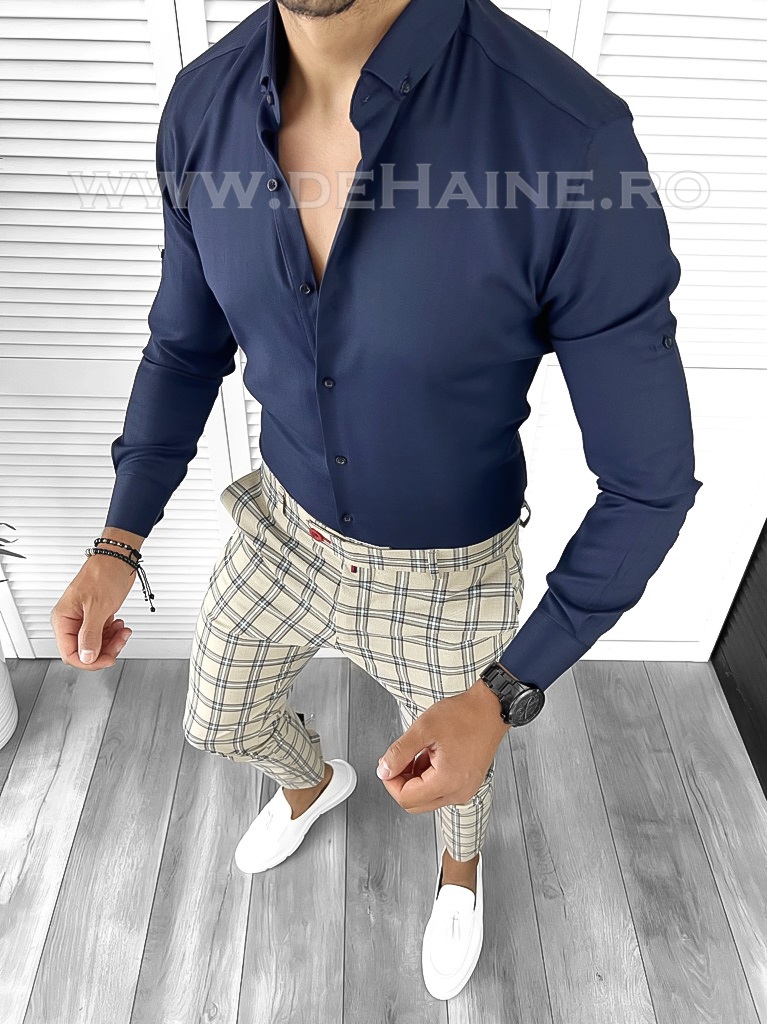 Tinuta barbati smart casual Pantaloni + Camasa B8859