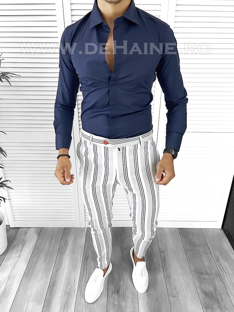 Poze Tinuta barbati smart casual Pantaloni + Camasa B8515