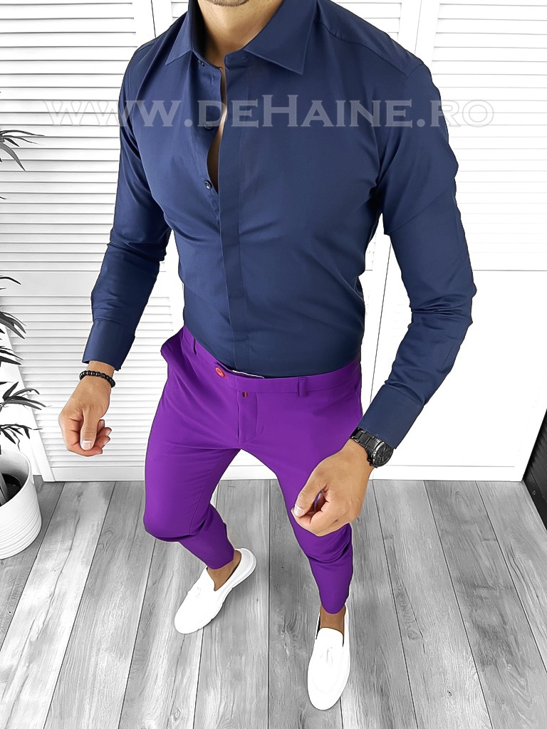 Tinuta barbati smart casual Pantaloni + Camasa B8520