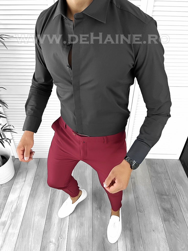Tinuta barbati smart casual Pantaloni + Camasa B8526