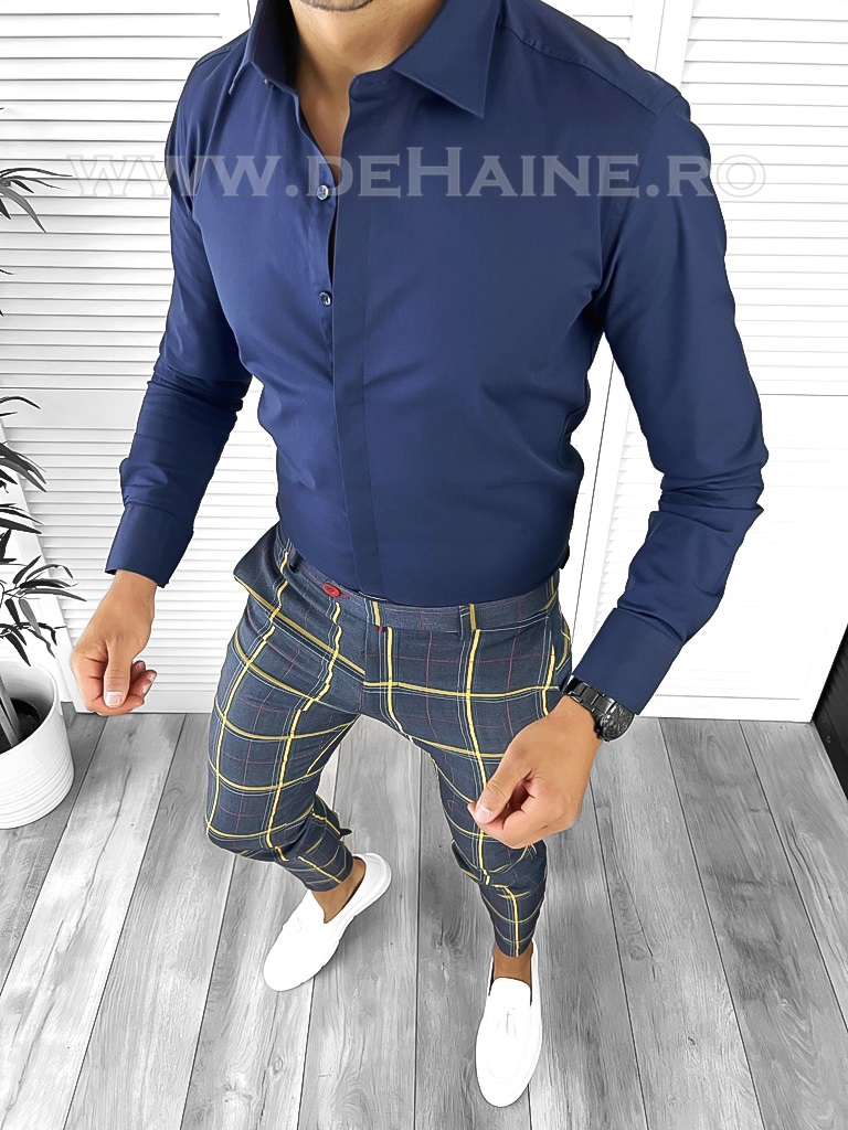 Poze Tinuta barbati smart casual Pantaloni + Camasa B8528