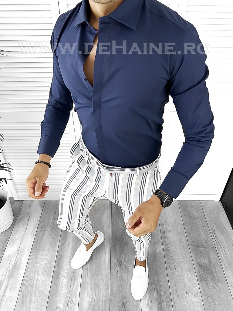 Tinuta barbati smart casual Pantaloni + Camasa B8555