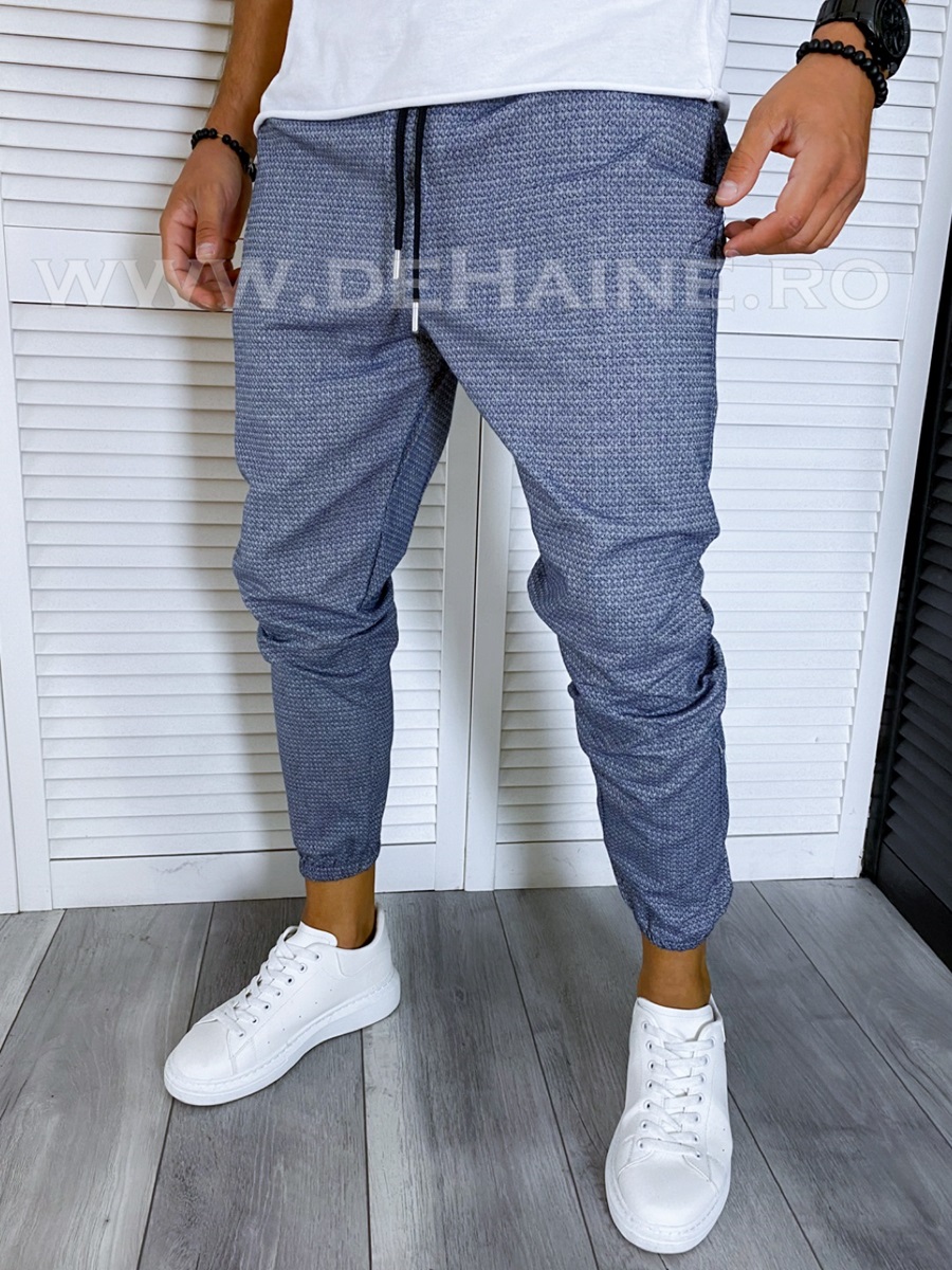 Pantaloni barbati albastri casual B5857 N7-4.2