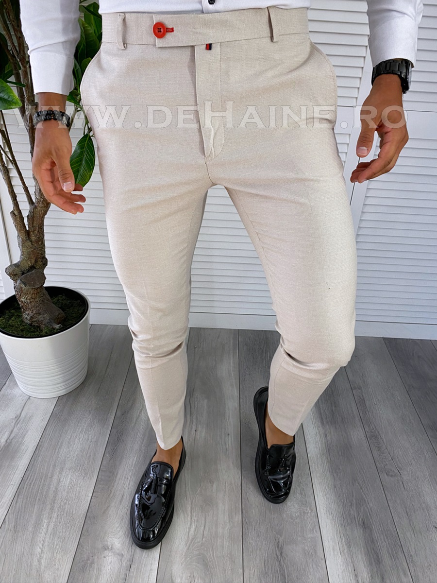 Pantaloni barbati eleganti be 1044 N3-6.3
