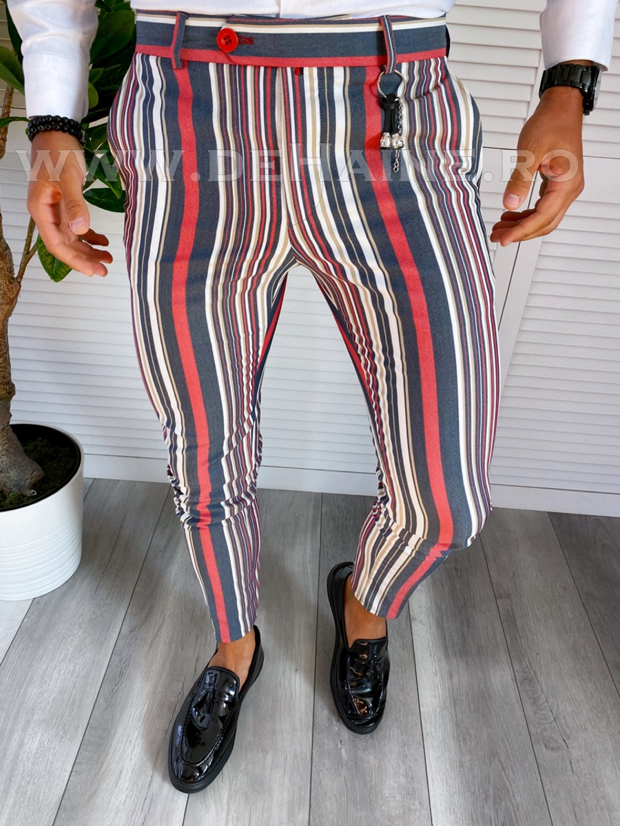 Pantaloni barbati eleganti 2000 I16-2