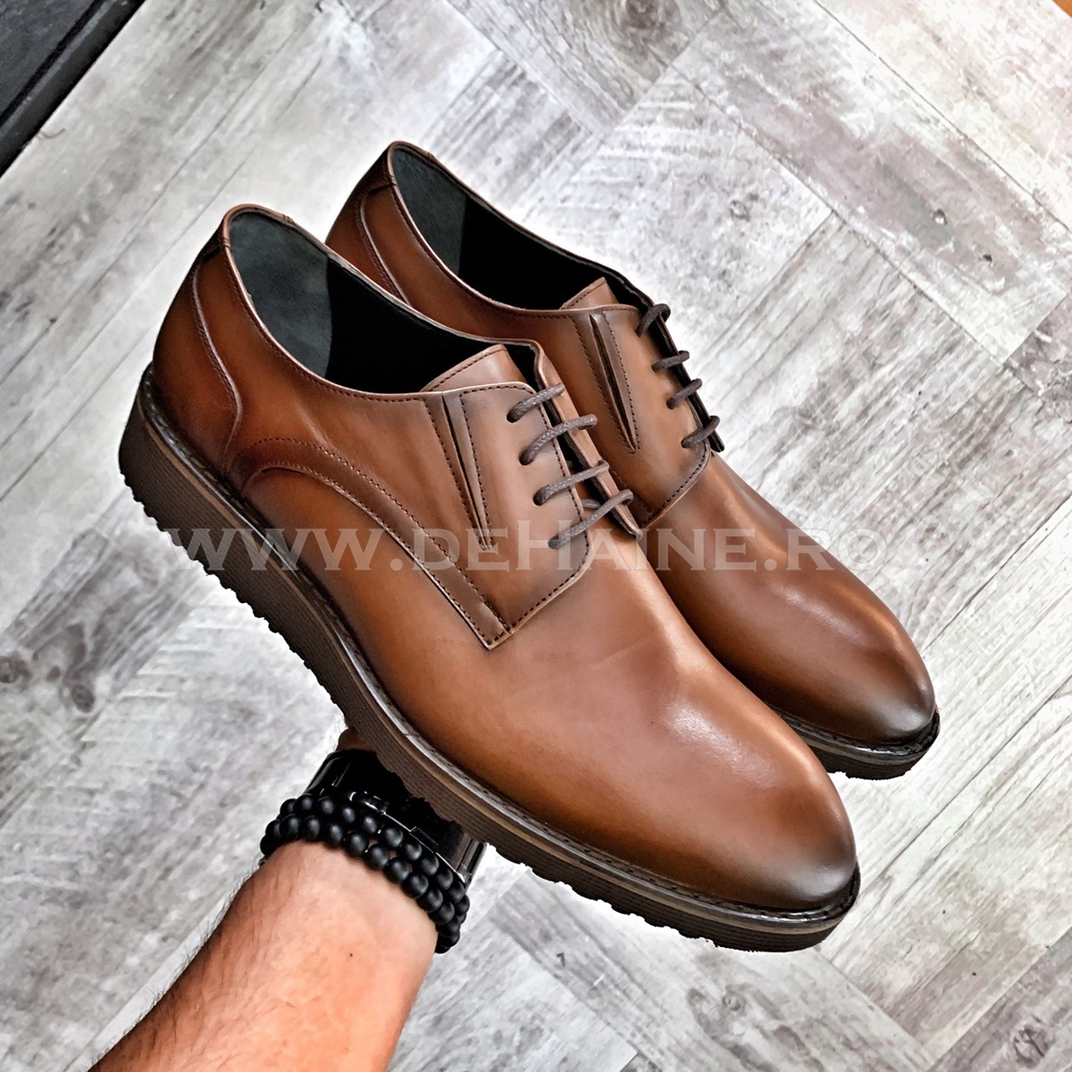 Pantofi barbati din piele naturala A9067 A25-2