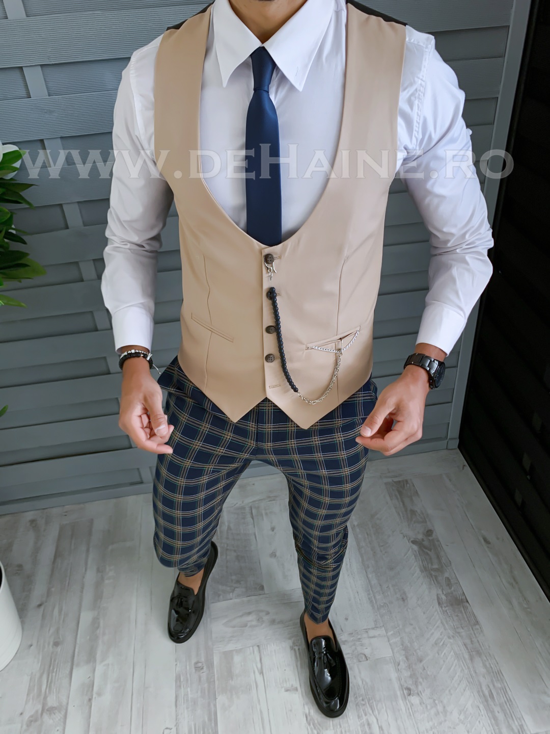 Compleu barbati vesta + pantaloni b1872