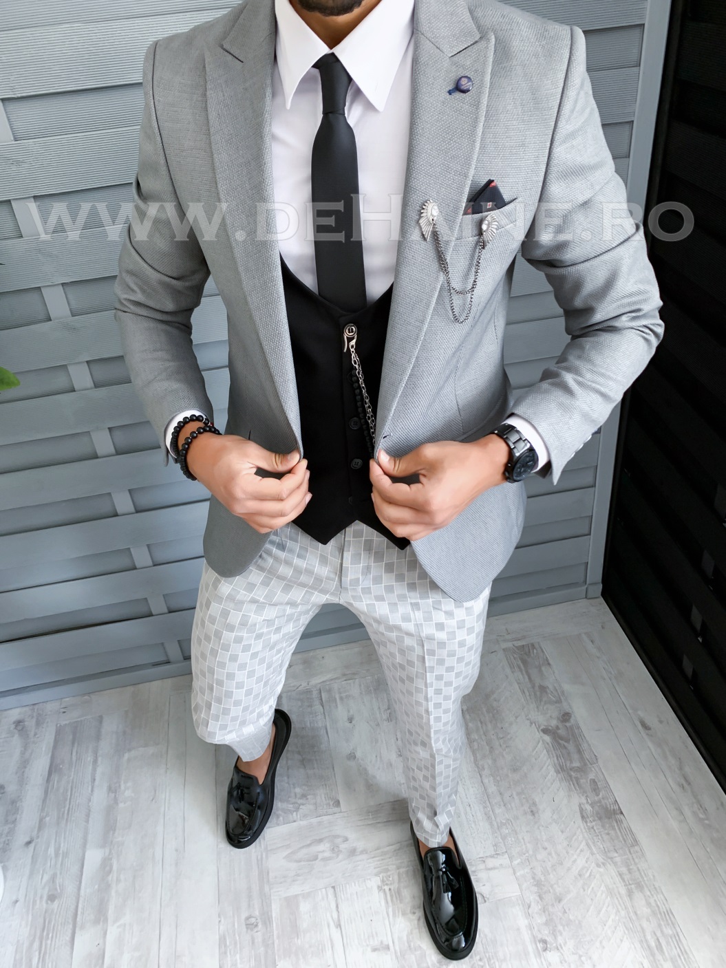 Tinuta barbati smart casual b1815
