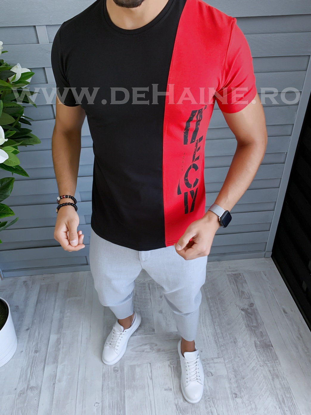 Tricou barbati slim fit b1727 p13-4*