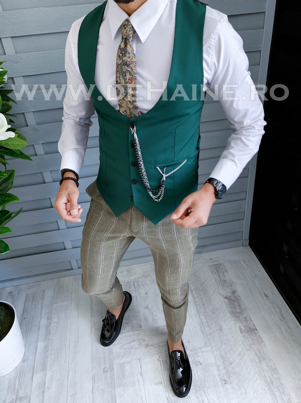 Compleu barbati vesta + pantaloni b1632