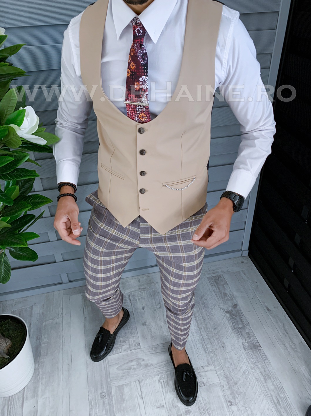 Compleu barbati vesta + pantaloni b1566