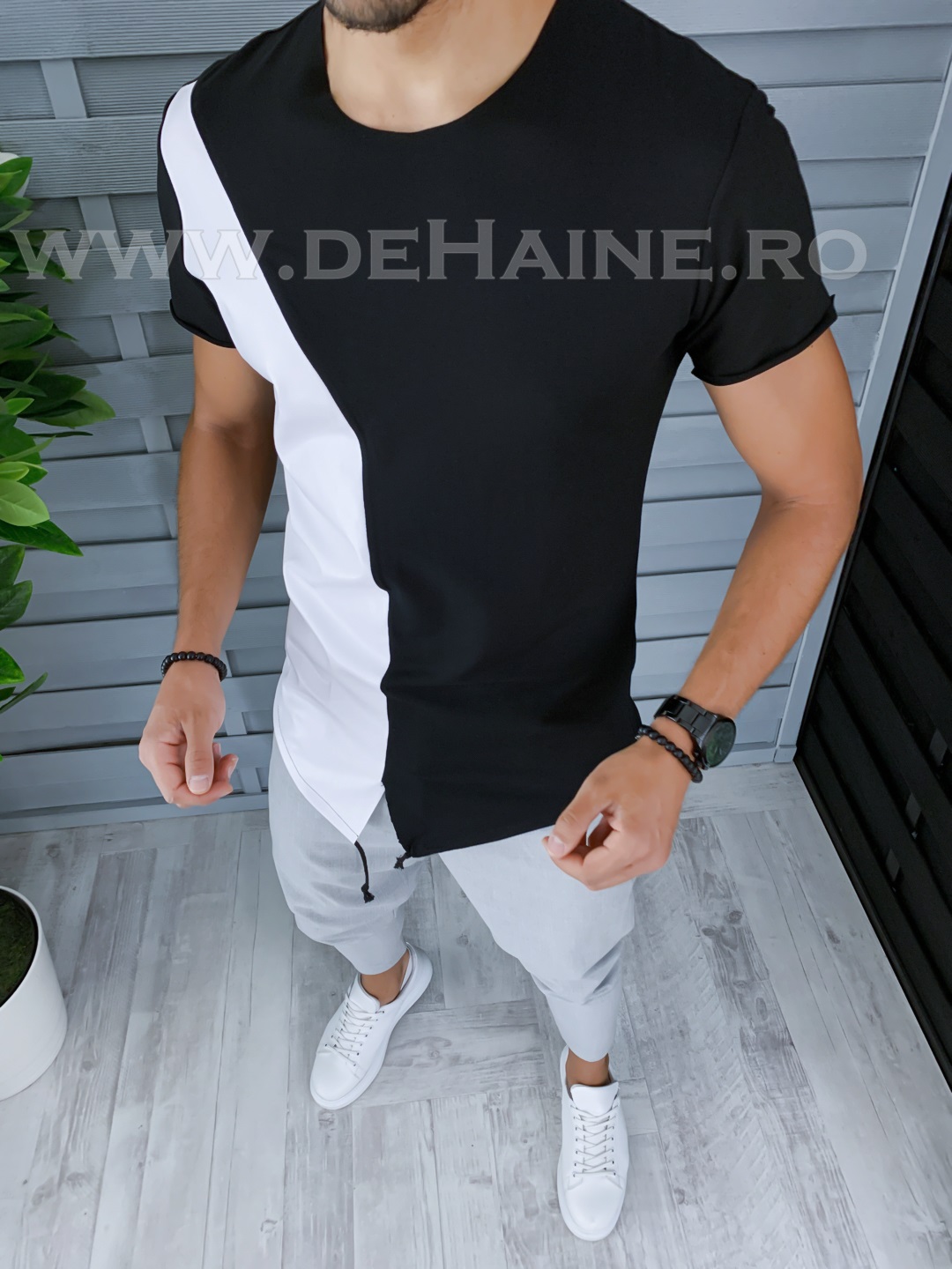 Tricou barbati slim fit A9923 P7-4