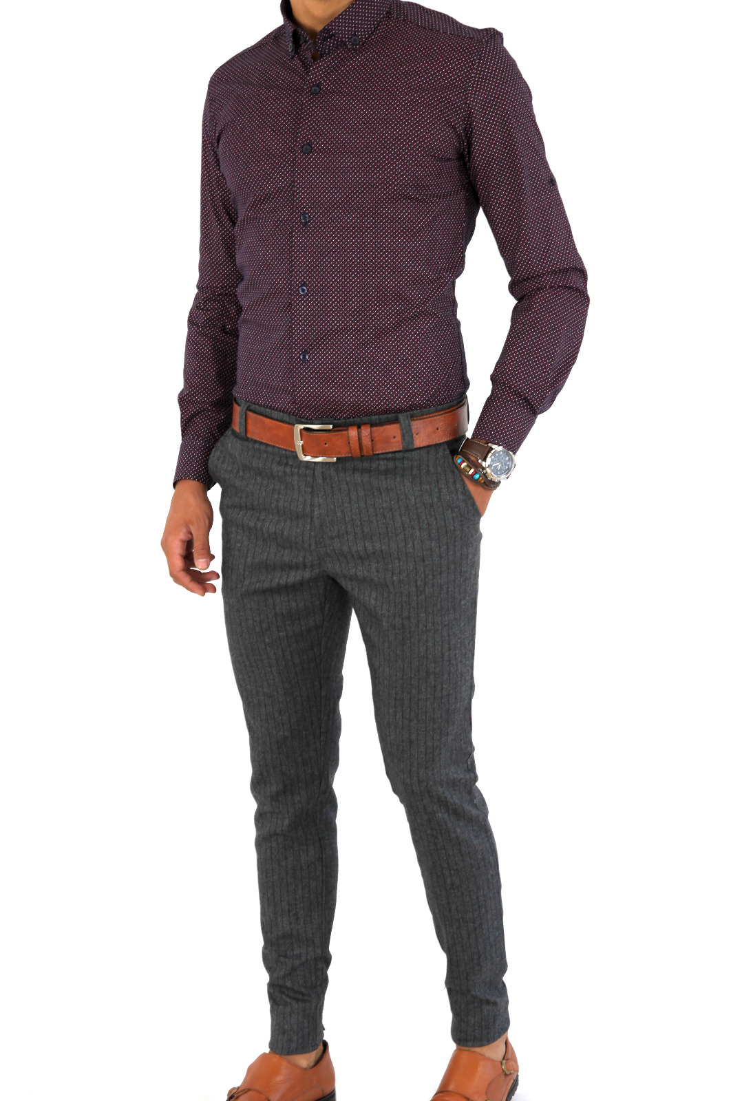 Camasa barbati slim fit 7119 O2-1