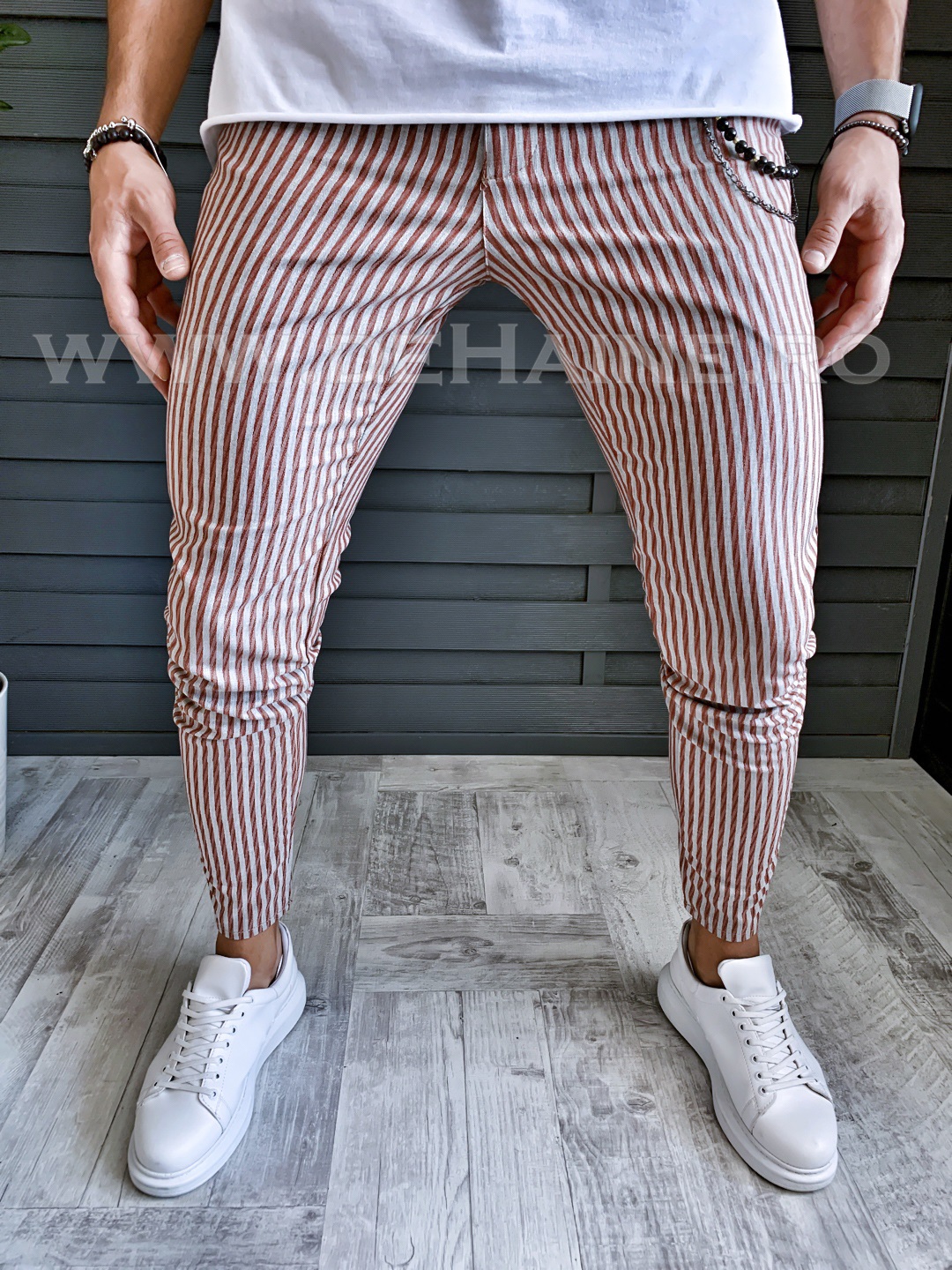 Pantaloni barbati smart casual A5471 A-5