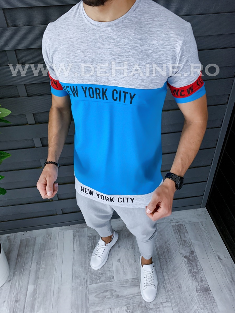 Tricou barbati PREMIUM slim fit ZR B1141 P5-4