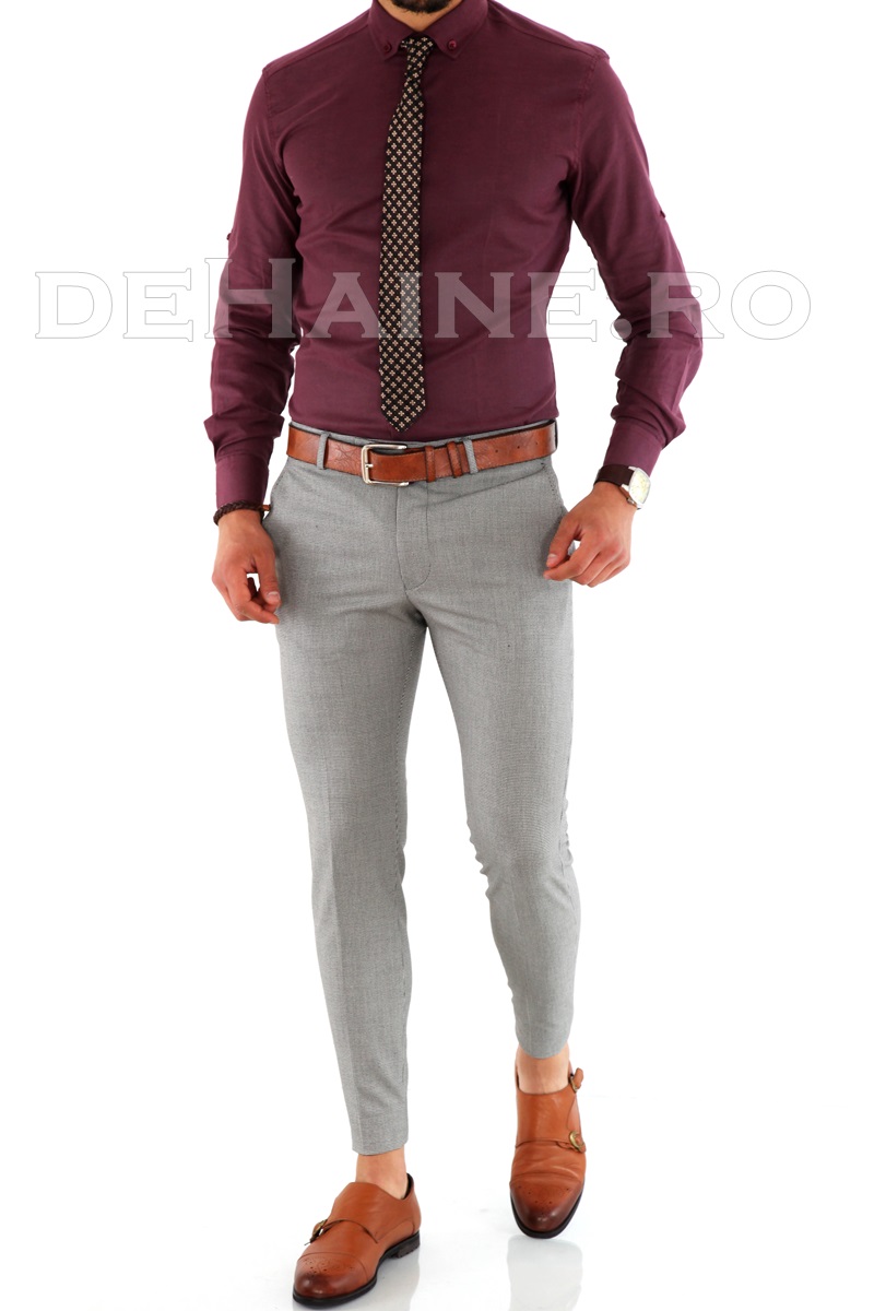 Camasa barbati eleganta slim fit zr 8485 o3-4