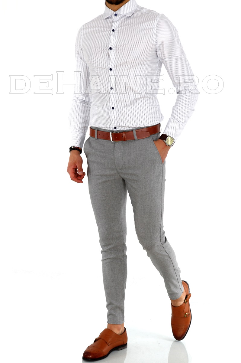 Camasa barbati eleganta slim fit ZR A1401 O3-3