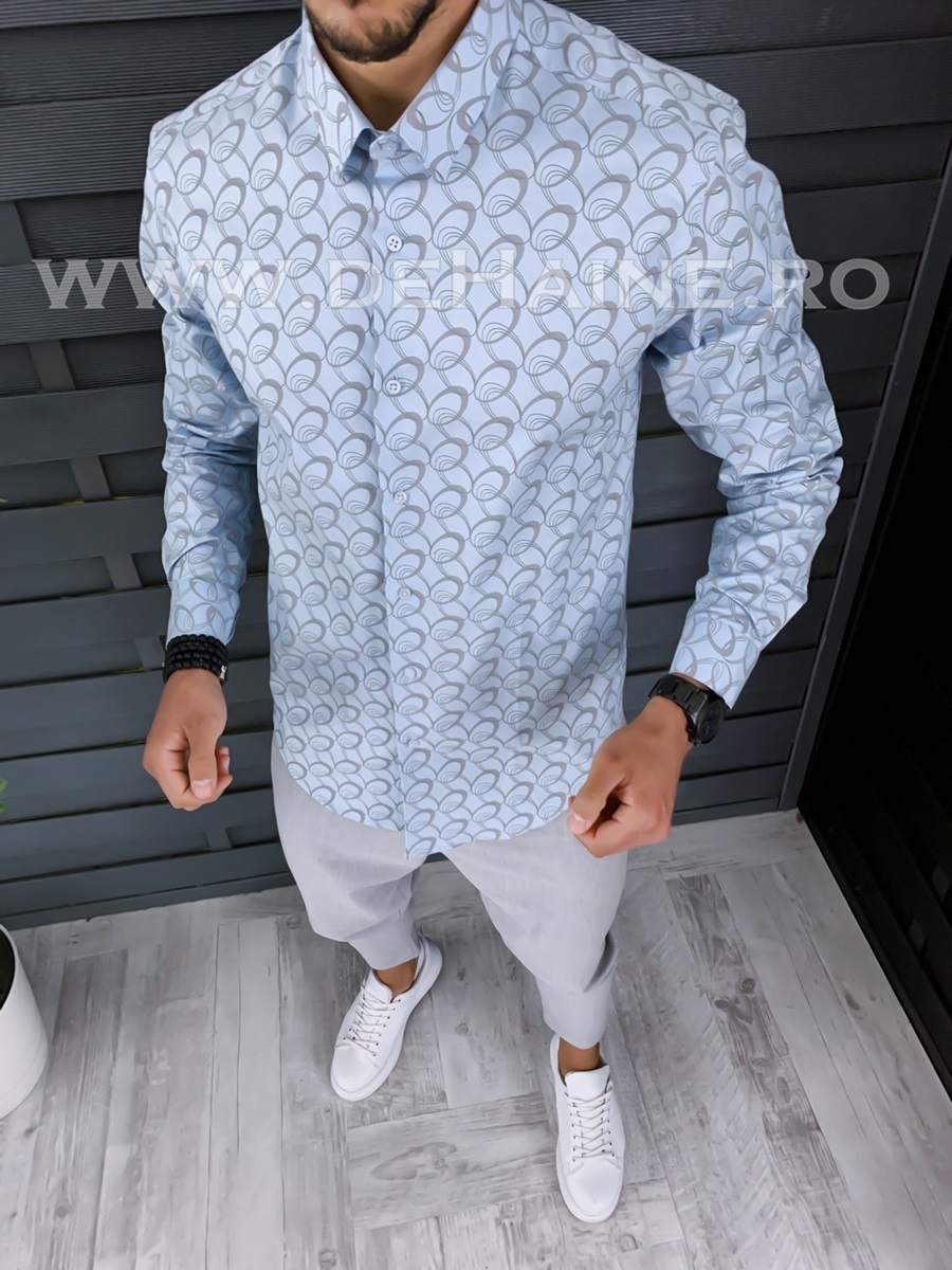 Camasa barbati eleganta slim fit zr b1000