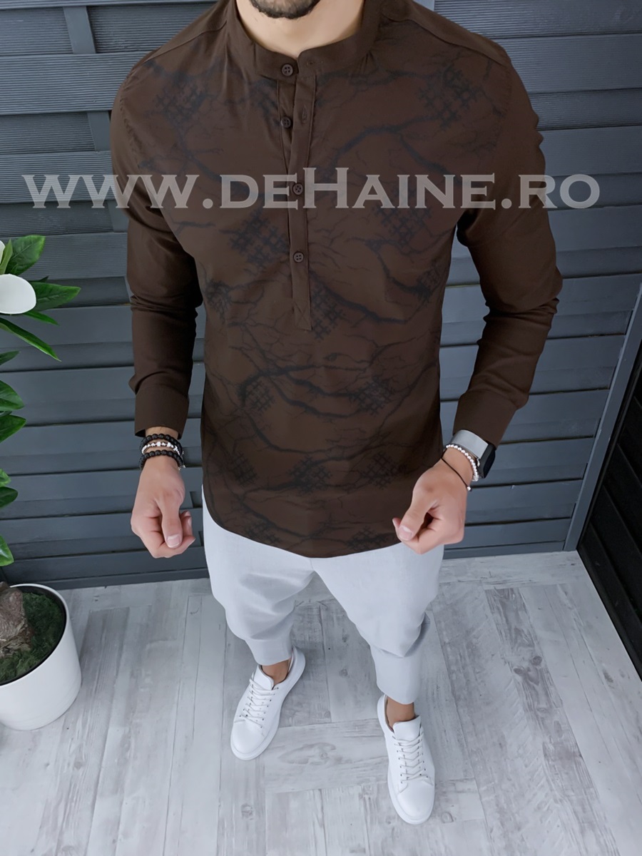 Camasa barbati eleganta slim fit zr a9974