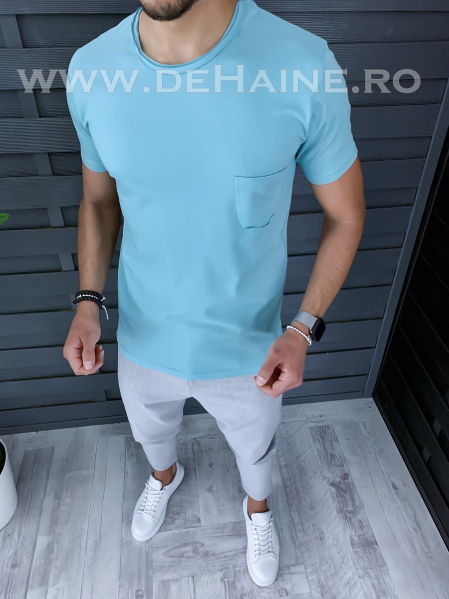 Tricou barbati slim fit zr a9937 n6-3 