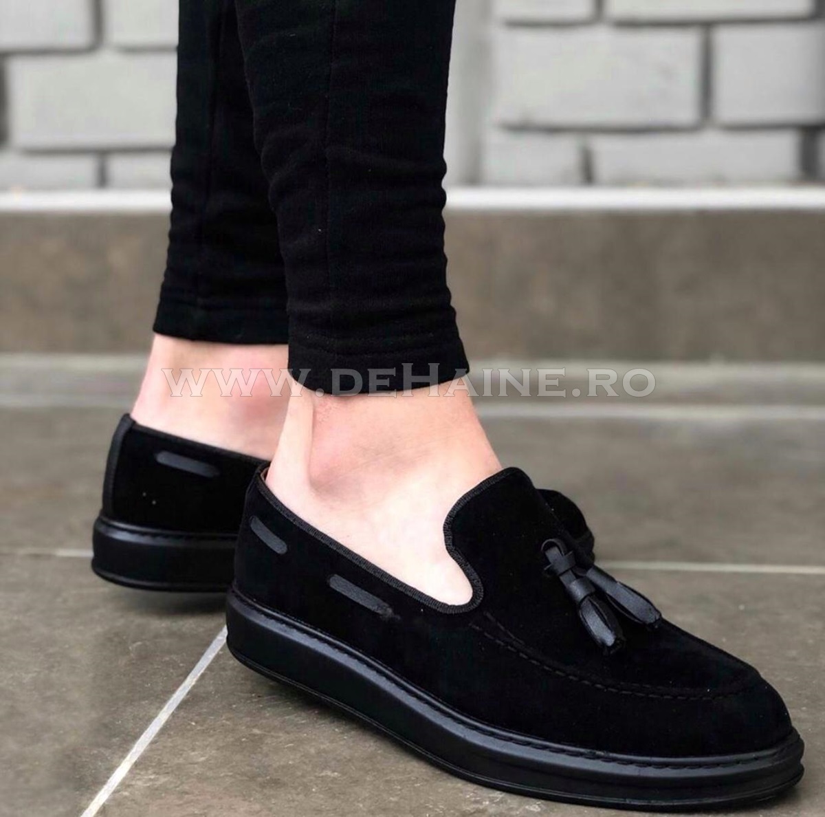 Pantofi barbati negri A9900