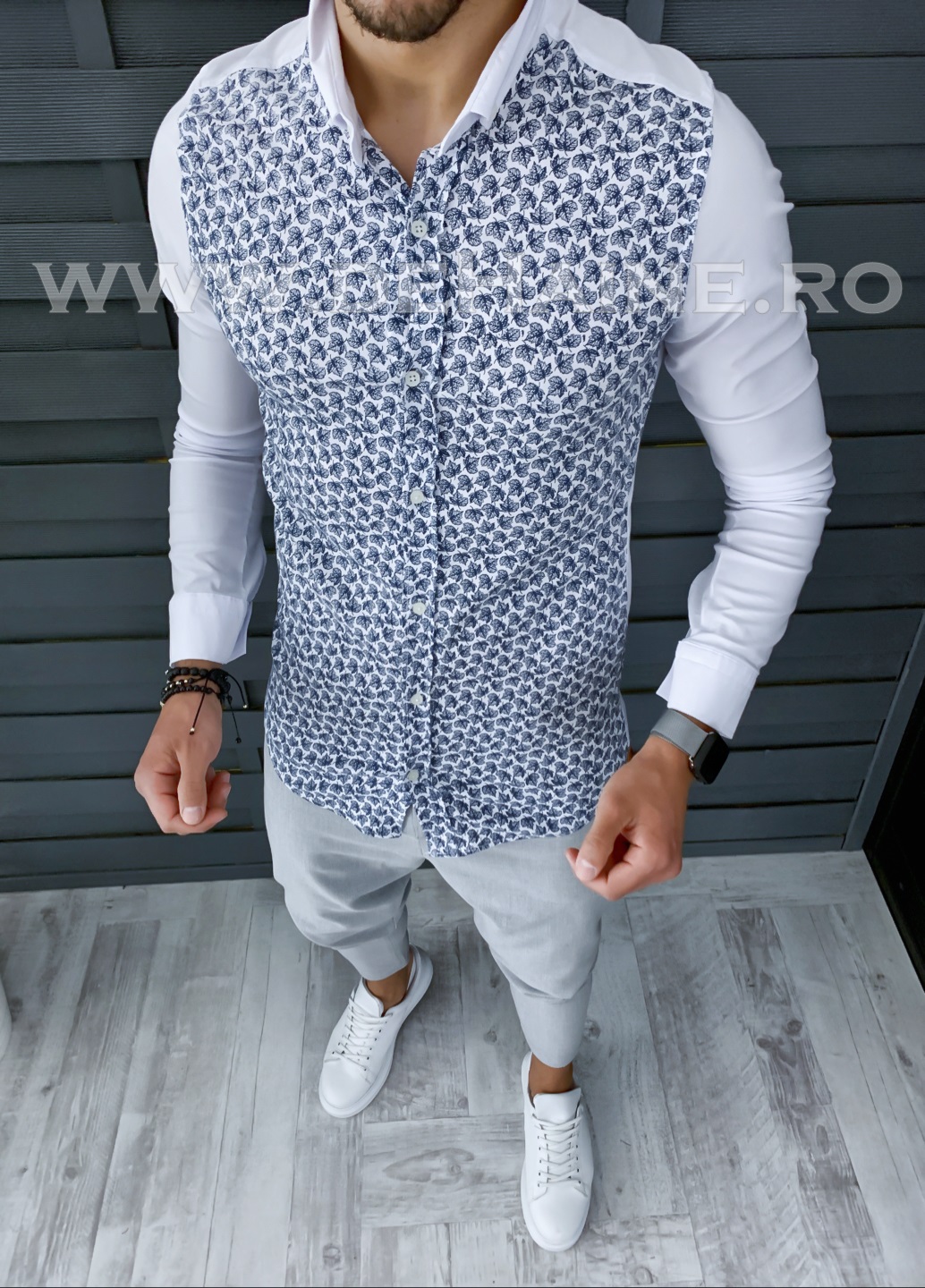 Camasa barbati eleganta slim fit zr a9789 o1-4