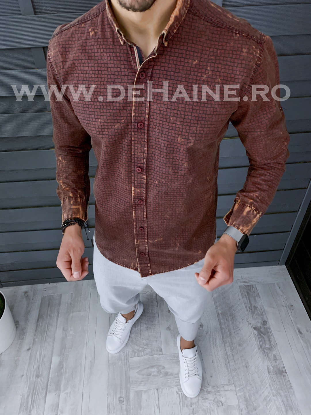 Camasa barbati slim fit zr a9805 s1
