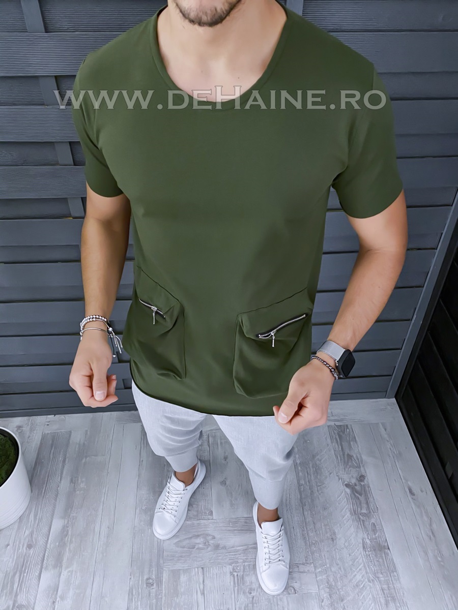 Tricou barbati slim fit ZR  A9727  O1-3.1