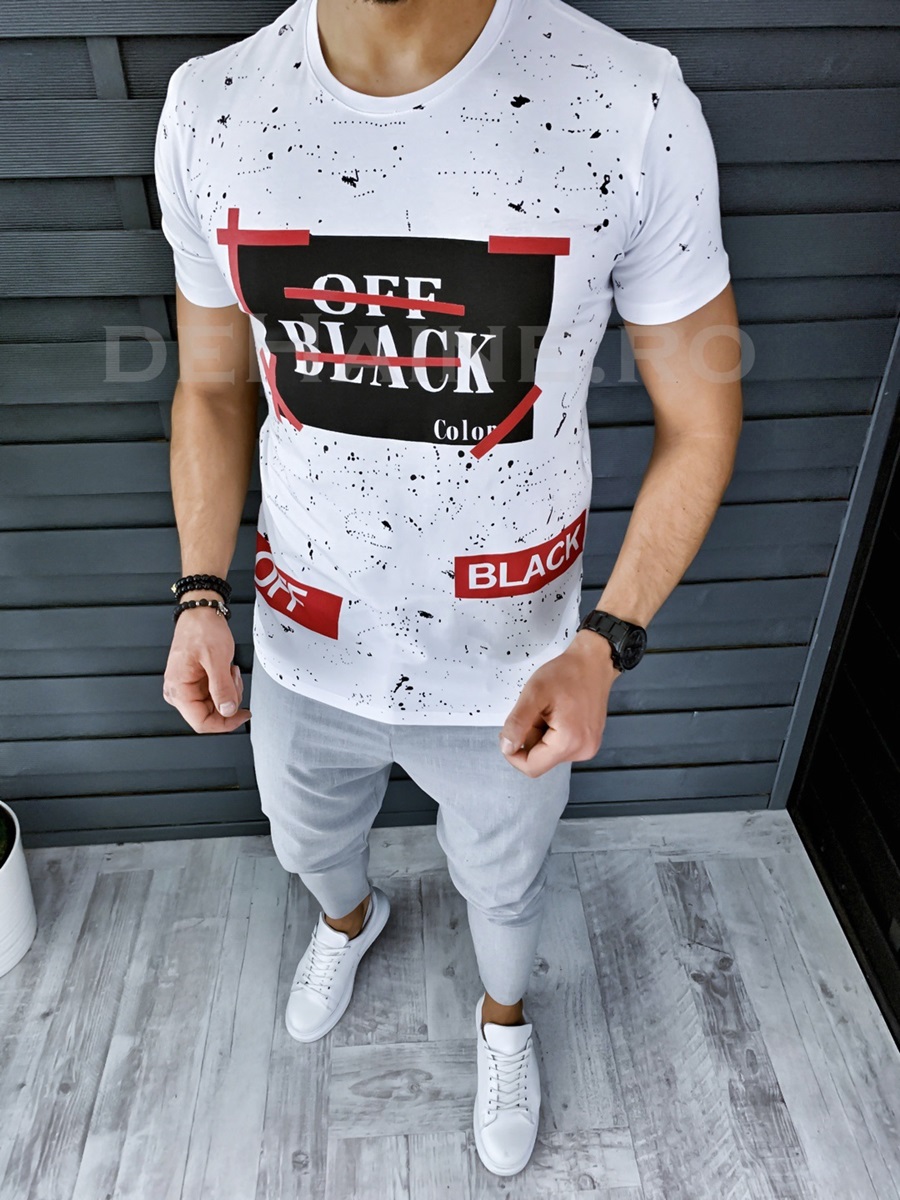 Tricou barbati slim fit zr a5786 x15-1