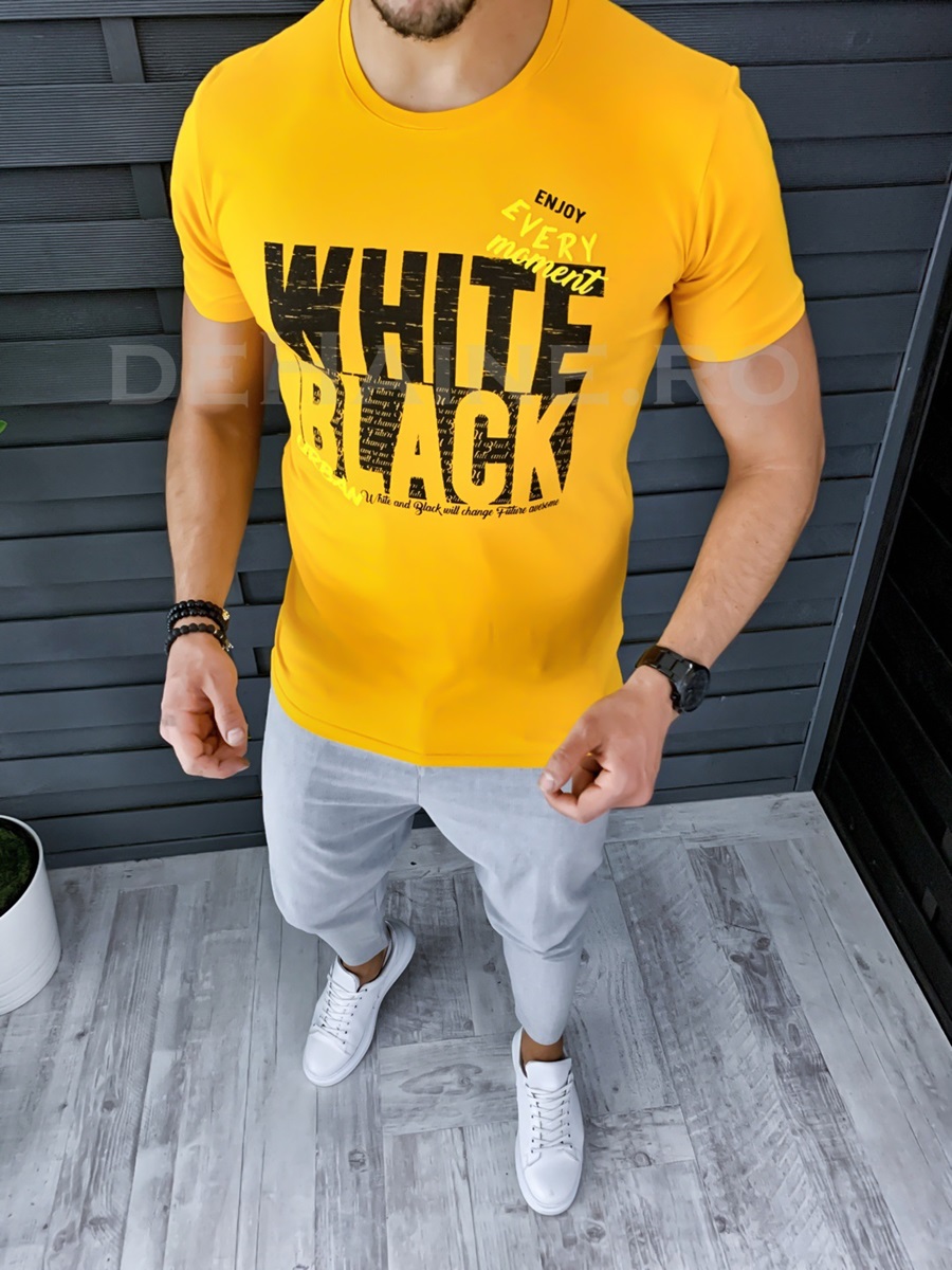 Tricou barbati slim fit zr a5793 x13-2