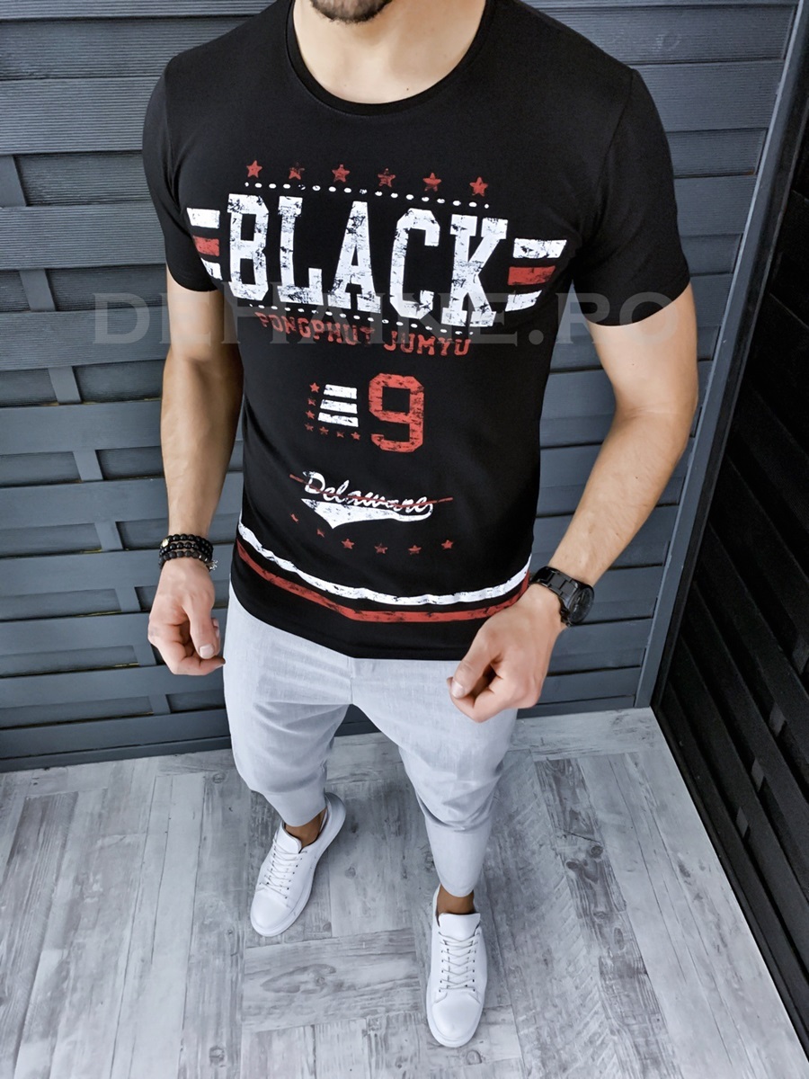 Tricou barbati slim fit zr a5807 x15-3
