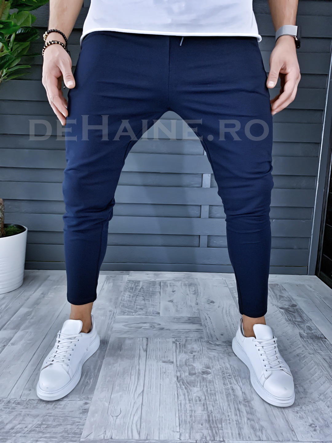 Pantaloni de trening conici A6970 03-3