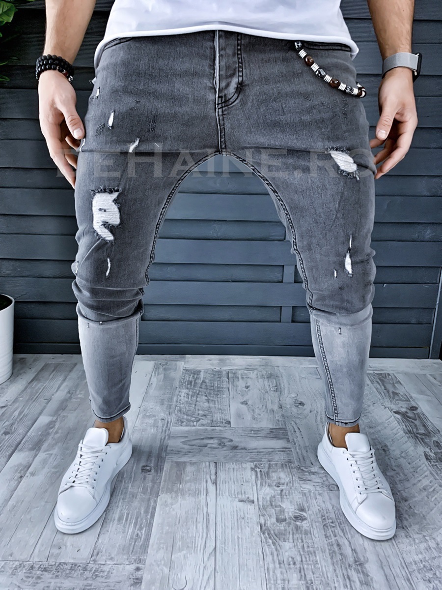 Blugi barbati conici premium 519 h6-3