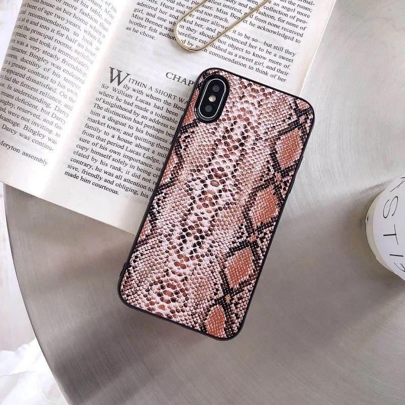 Husa textura piele sarpe iphone xs xs max