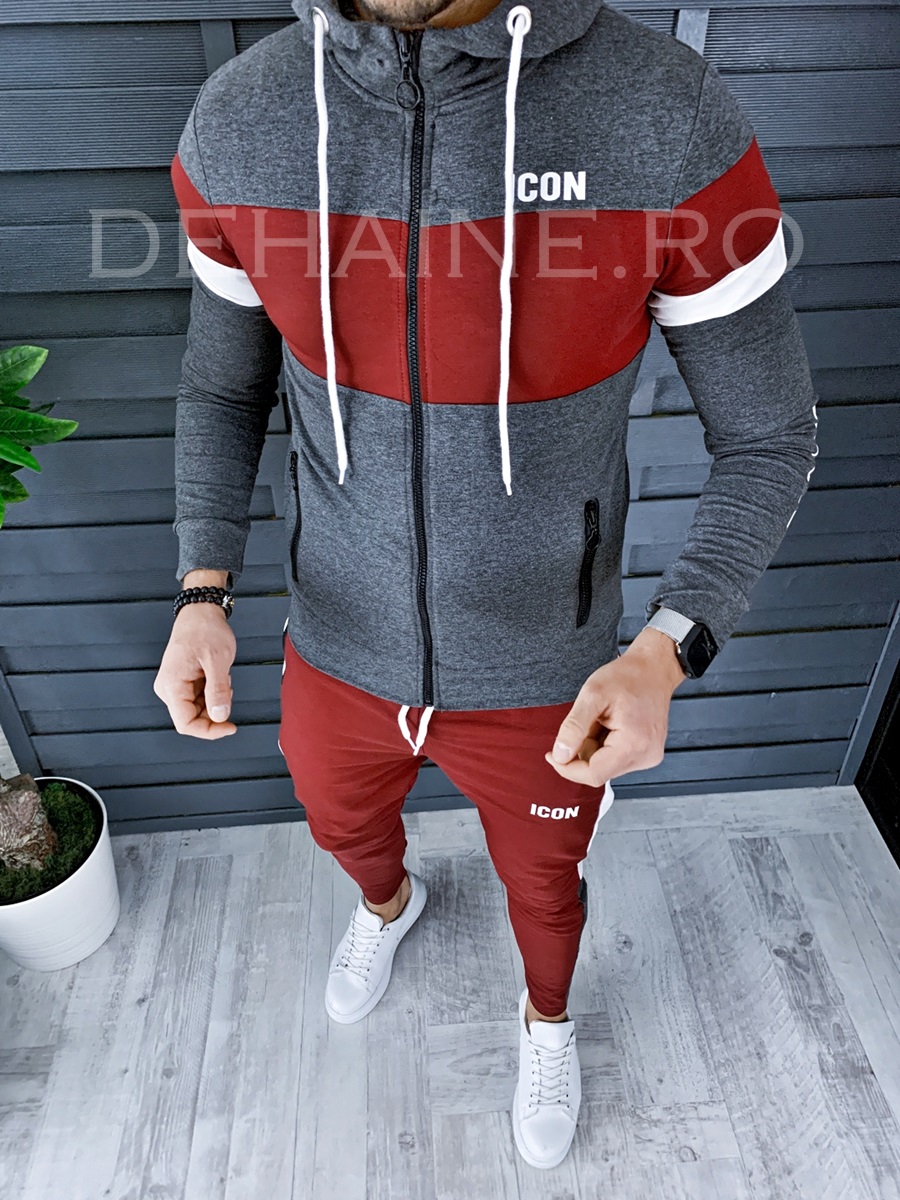 Trening barbati pantaloni + hanorac ZR A8961 102-3