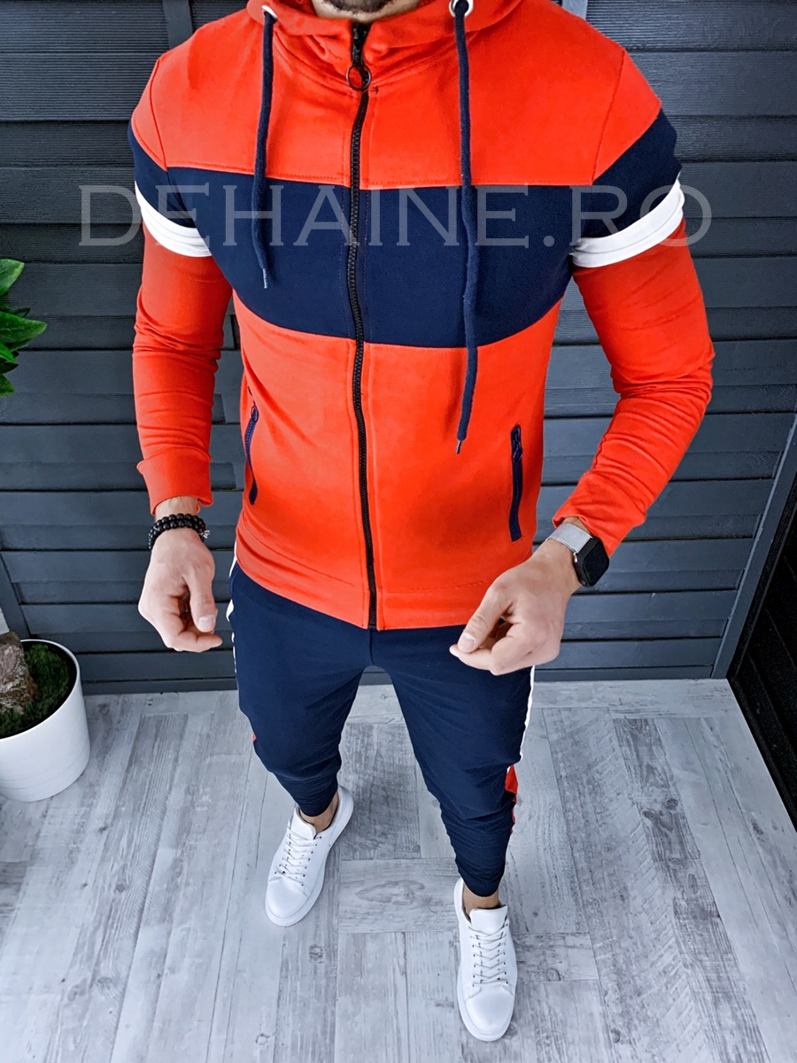 Trening barbati pantaloni + hanorac zr a8965