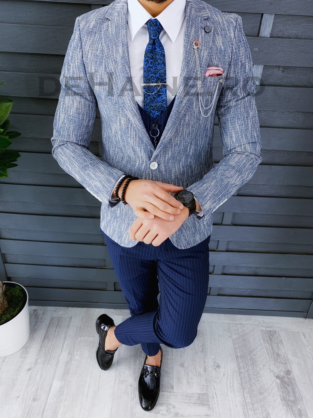 Tinuta barbati smart casual zr a8778