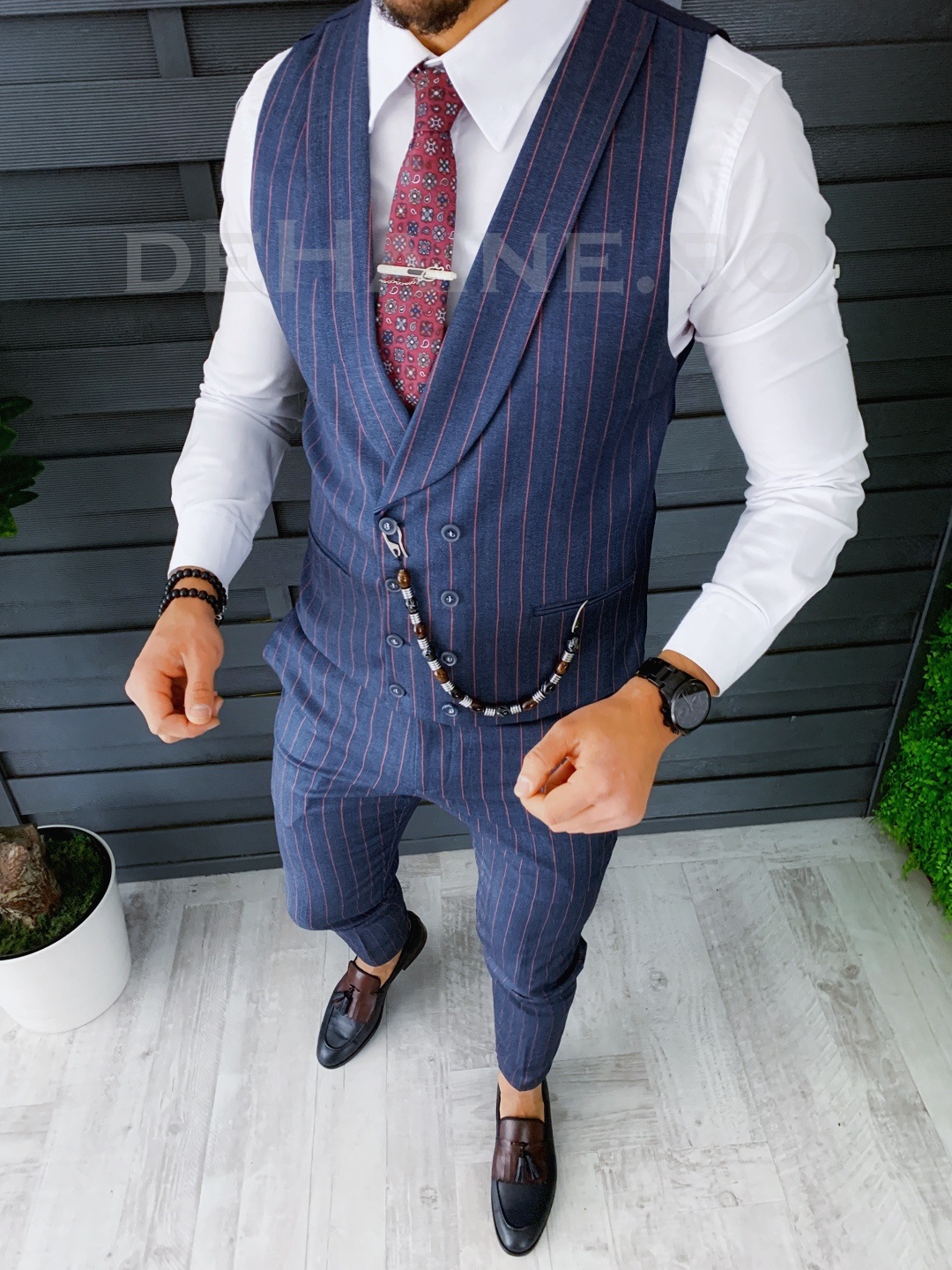 Compleu barbati vesta + pantaloni zr a8747 n3-1
